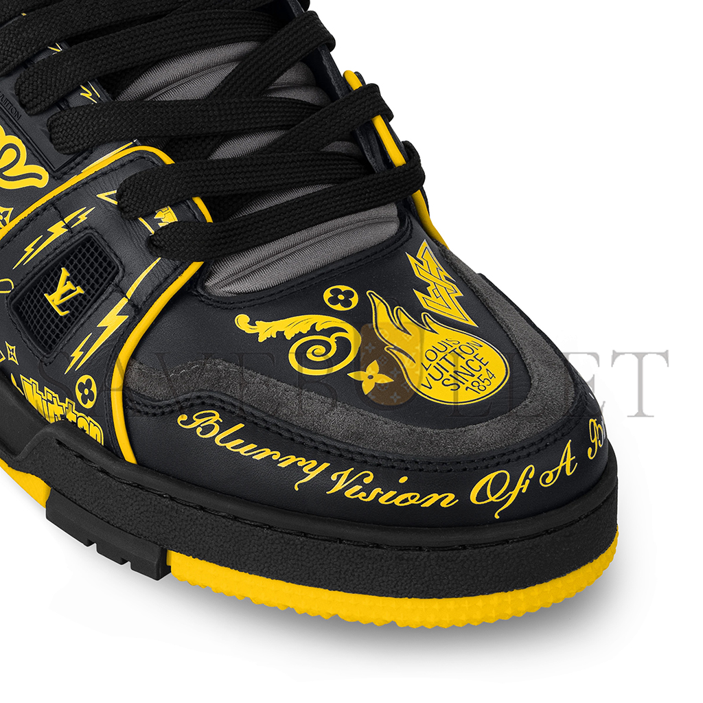 LOUIS VUITTON LV TRAINER SNEAKER 1ACEJT LOUIS VUITTON LV TRAINER SNEAKER 1ACEJT